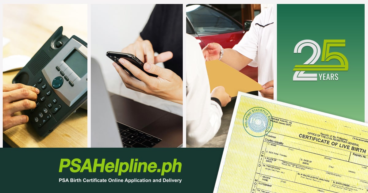 PSAHelpline.ph celebrates 25 years of providing secure, convenient, and innovative civil document services in the Philippines